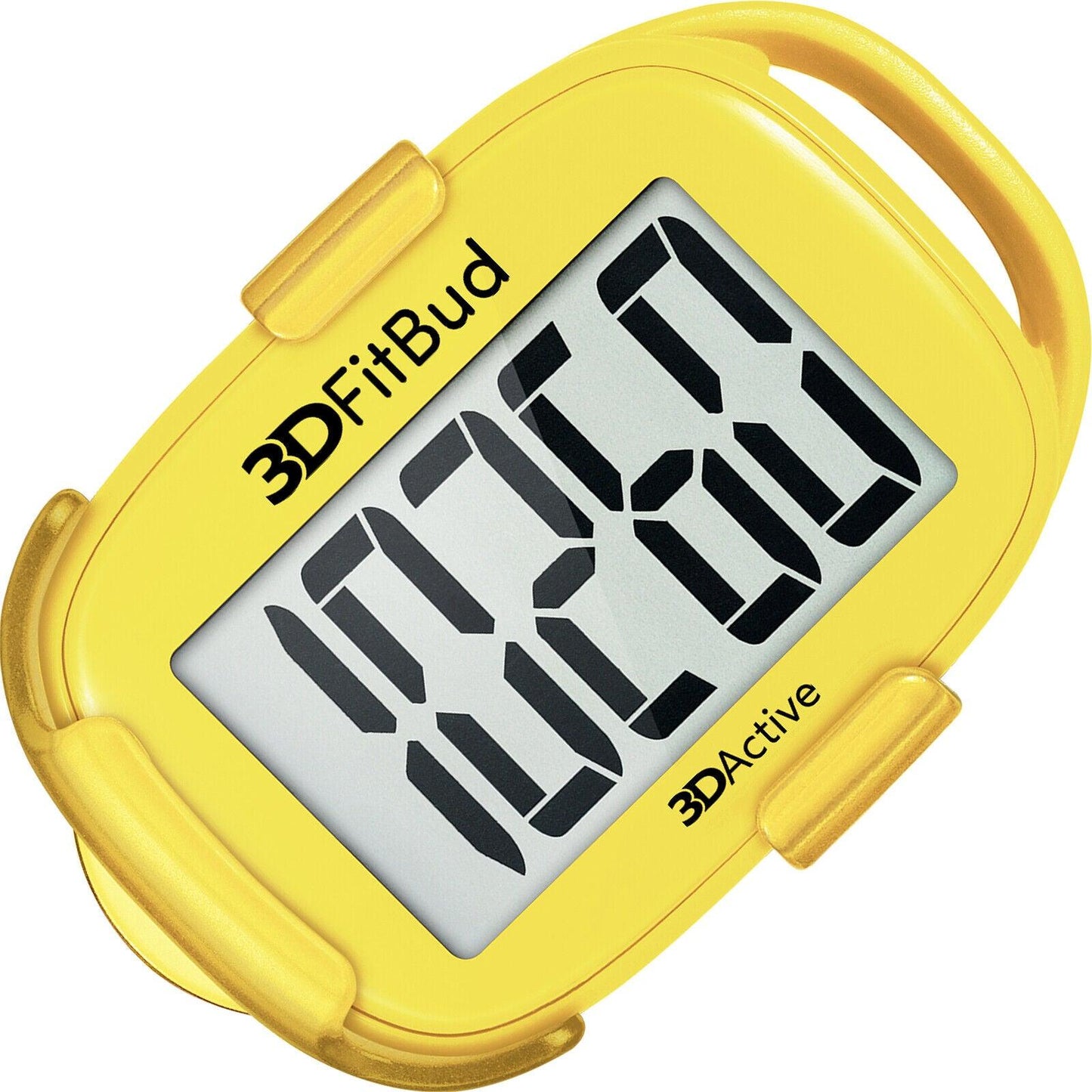 Simple Step Counter - 3D Pedometer with Clip and Lanyard A420S