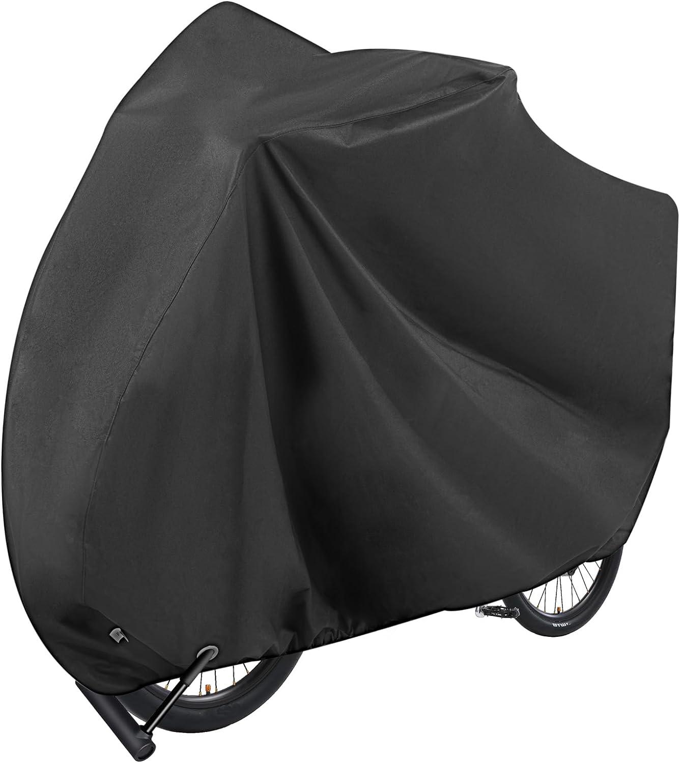 Heavy Duty Bicycle Covers - Waterproof Mountain Bike Bicycle Cover Heavy Duty Outdoor Protector for 2 Bikes