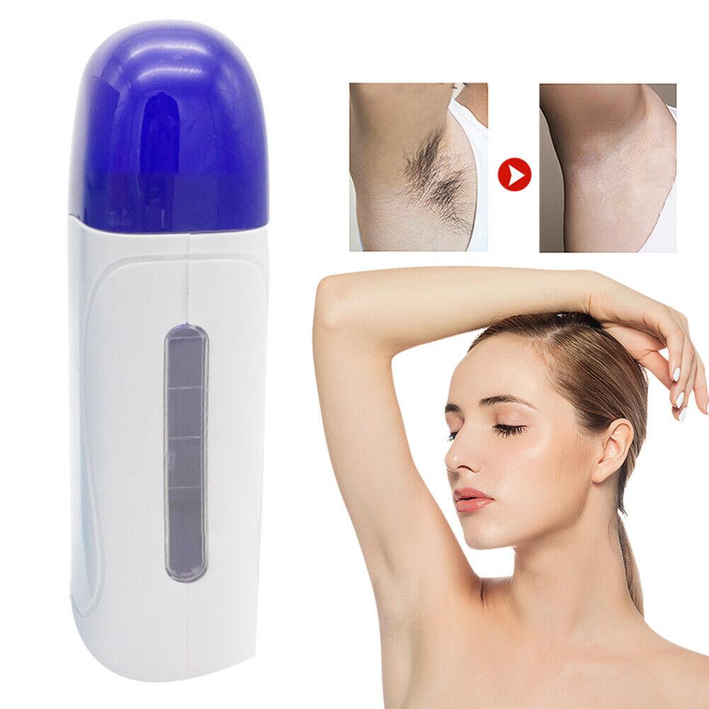 Waxing Roller Machine - Electric Wax Roller Heater Depilatory Roll On Wax Brazilian Waxing Warmer for Women Men, Safe Painless, UK Plug