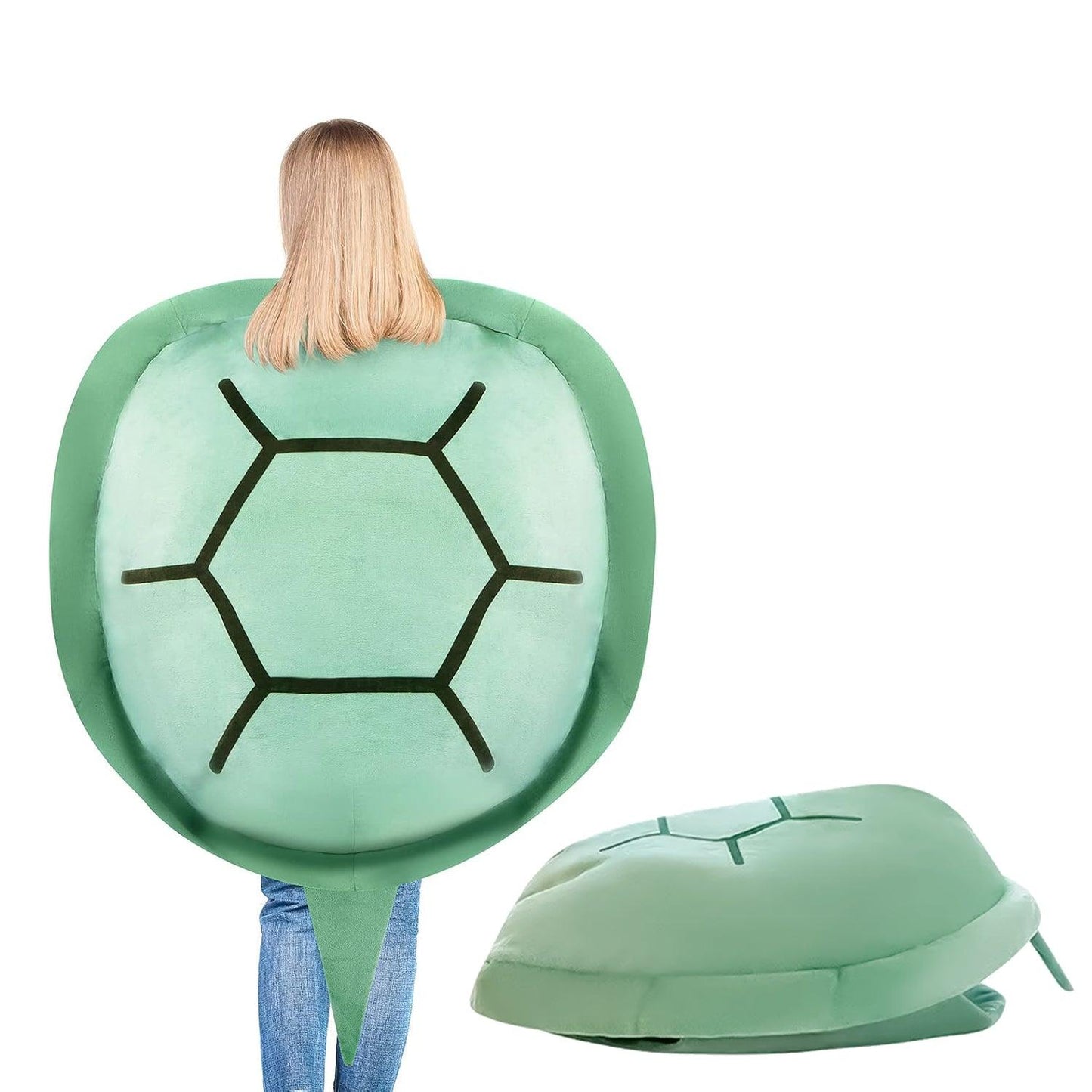 Wearable Turtle Shell Pillow - 100/130CM Wearable Turtle Shell stuffed Animal Toy Plush Pillow Kid Best Gift