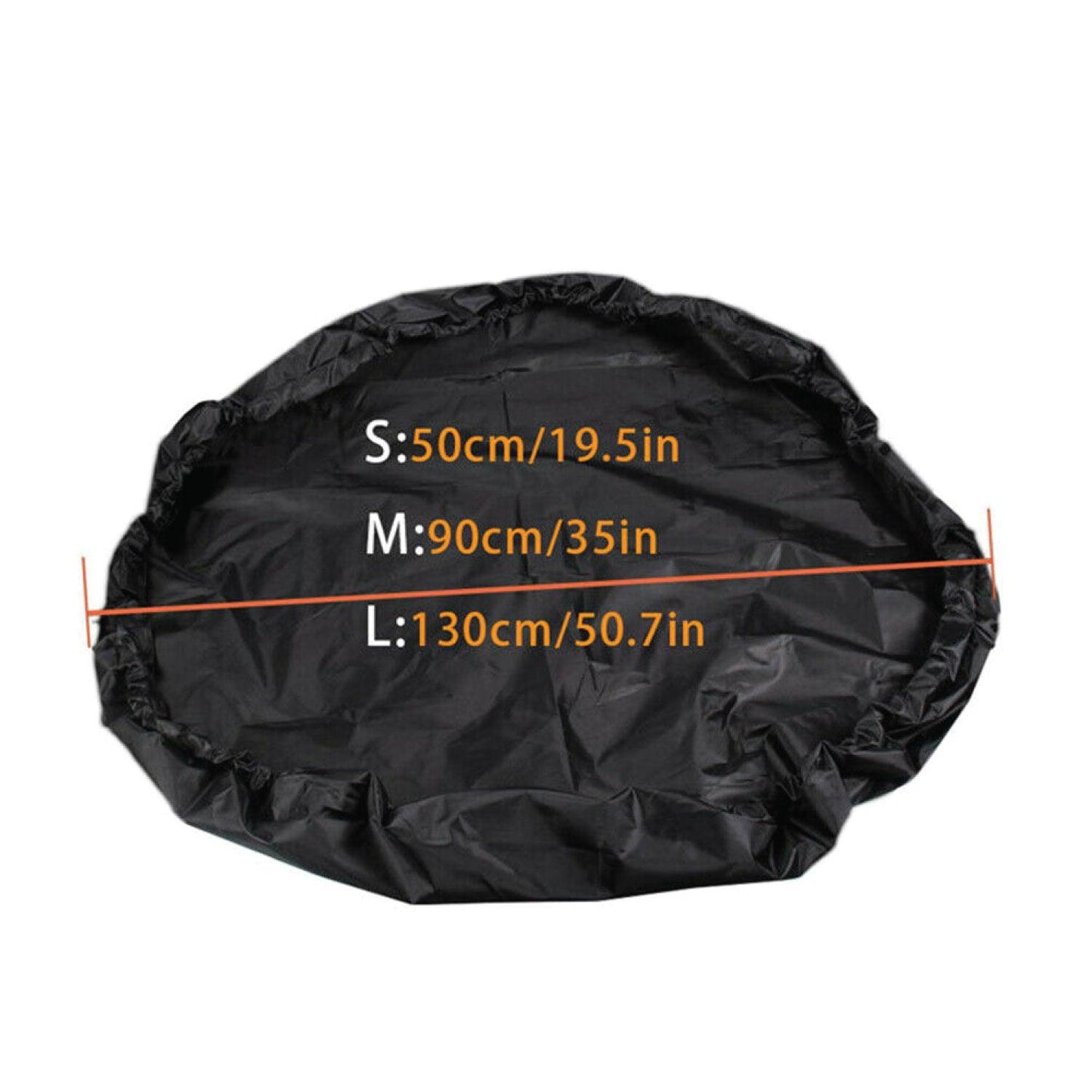Wetsuit Changing Mat - Waterproof Portable Surf Diving Beach Changing Mat, Open Water Accessory, Black