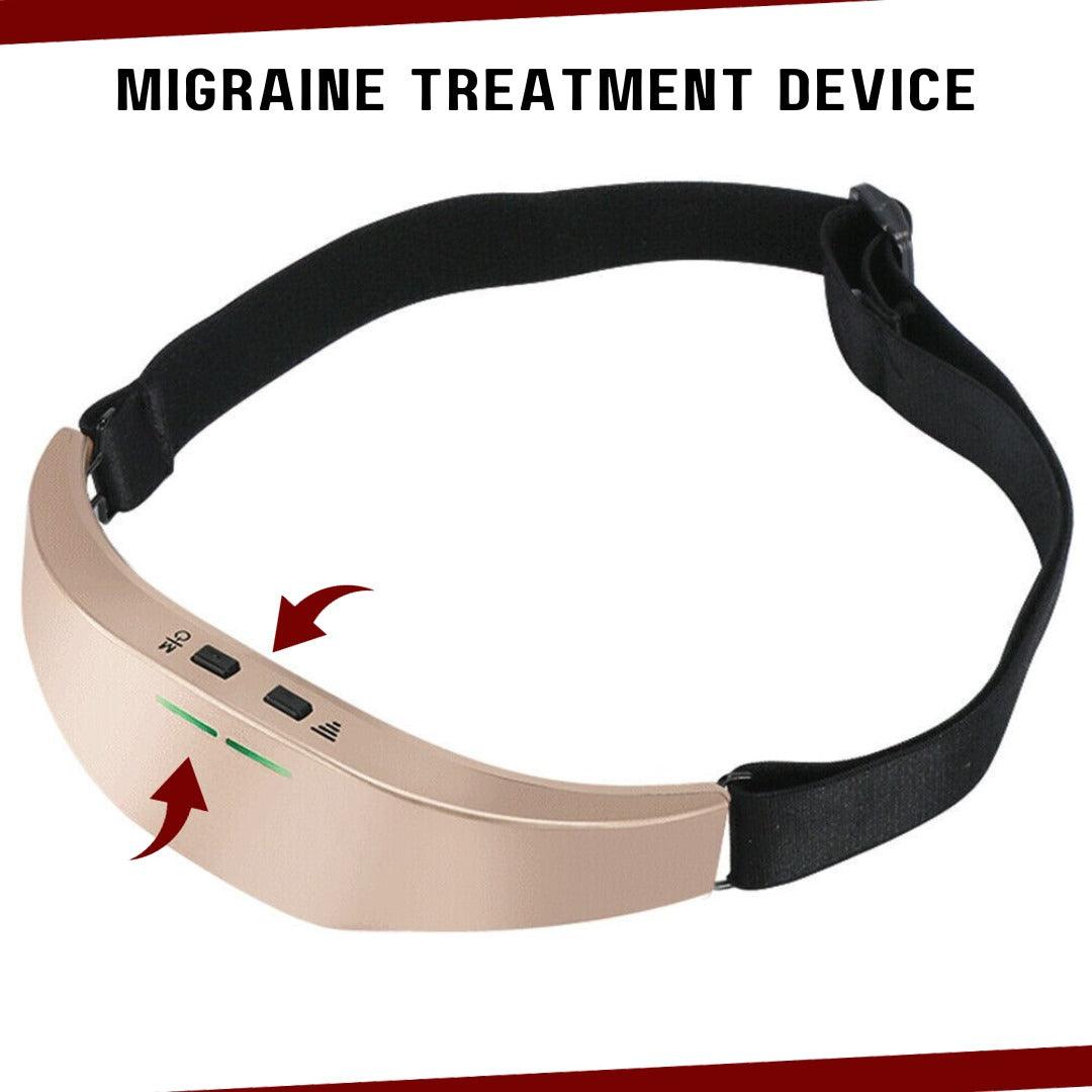 Tens Machine for Migraine - Electric Head Massager Migraine PainRelax Device Headache Relief Aid Therapy SDJ