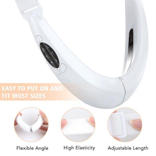 Double Chin Massager - Electric V-Face Shaping Massage Face Lifting Slim Double Chin Removal Machine