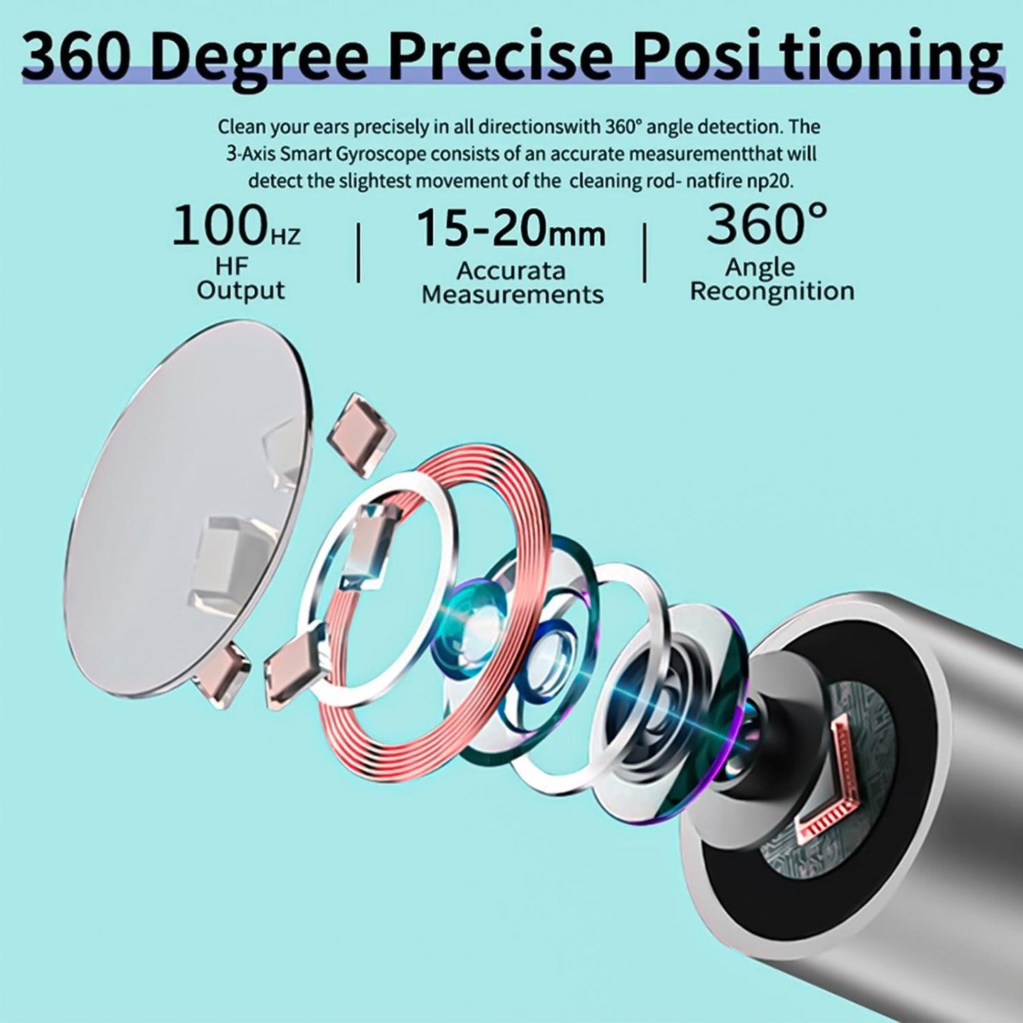 Ear Cleaning Machines - Wi -Fi visible wax elimination spoon