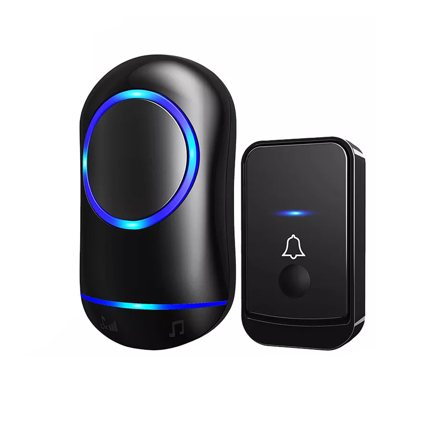 Wireless Door Bell – Waterproof 1000ft Long Range Plug in Home Cordless Doorbell