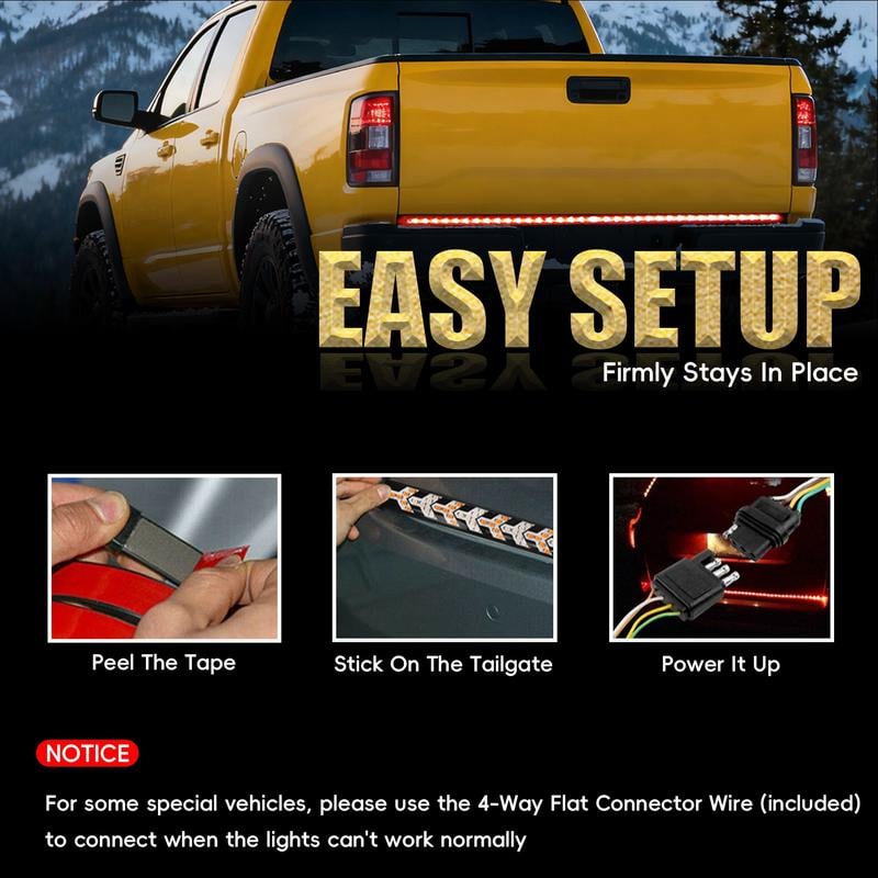 📢📢50%  OFF!! ⏰🚗60-Inch LED Tailgate Light Bar Strip