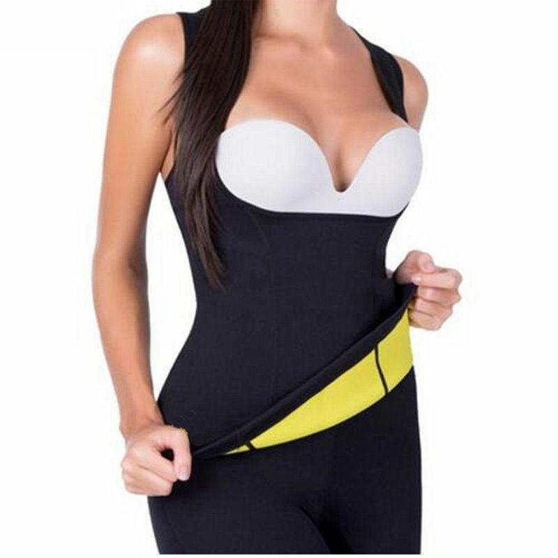 Corset for Belly Fat - Women Neoprene Sauna Sweat Waist Trainer Vest Body Shaper Weight Loss Gym Corset