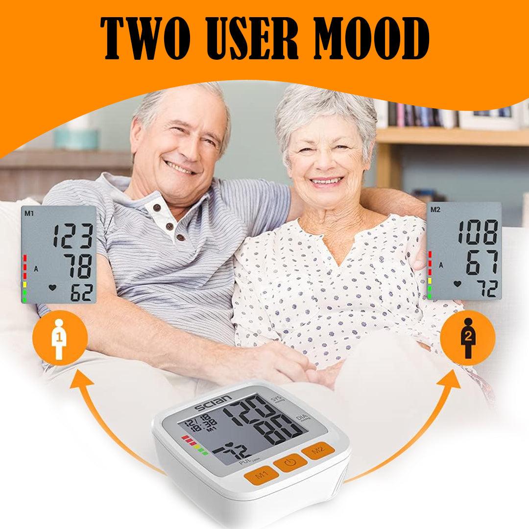 Blood Pressure Monitors for Wrist - LCD Digital Wrist Blood Pressure Monitor Automatic Machine Tester BP Cuff