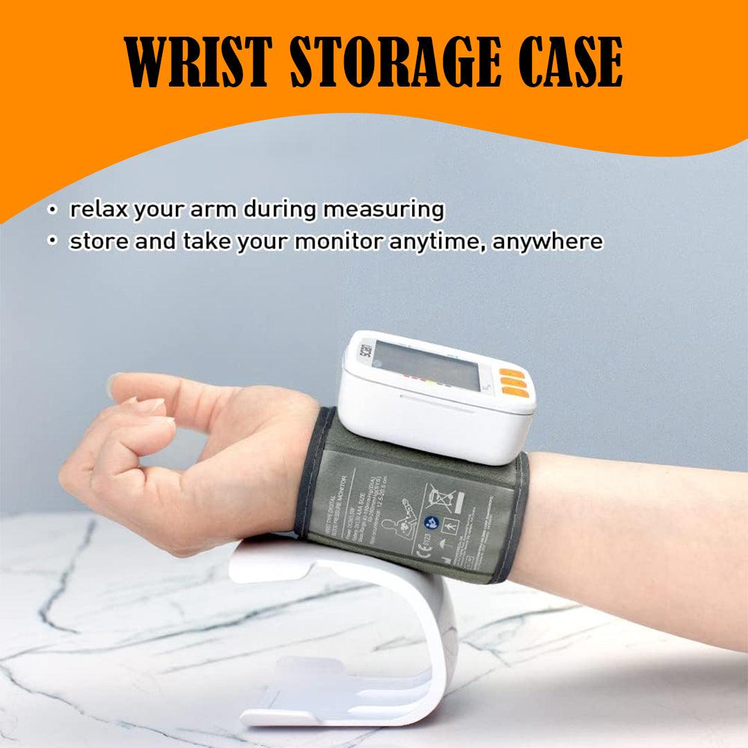 Blood Pressure Monitors for Wrist - LCD Digital Wrist Blood Pressure Monitor Automatic Machine Tester BP Cuff