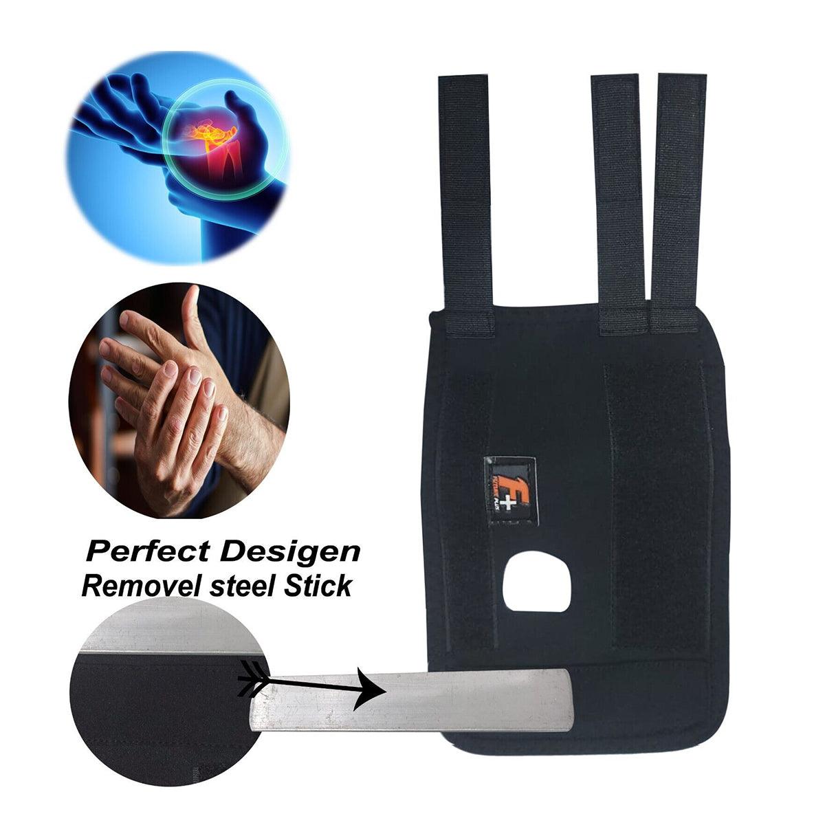 Compression Wrapping Wrist - Wrist Brace Support Adjustable Carpal Tunnel Splint Arthritis Pain Straps
