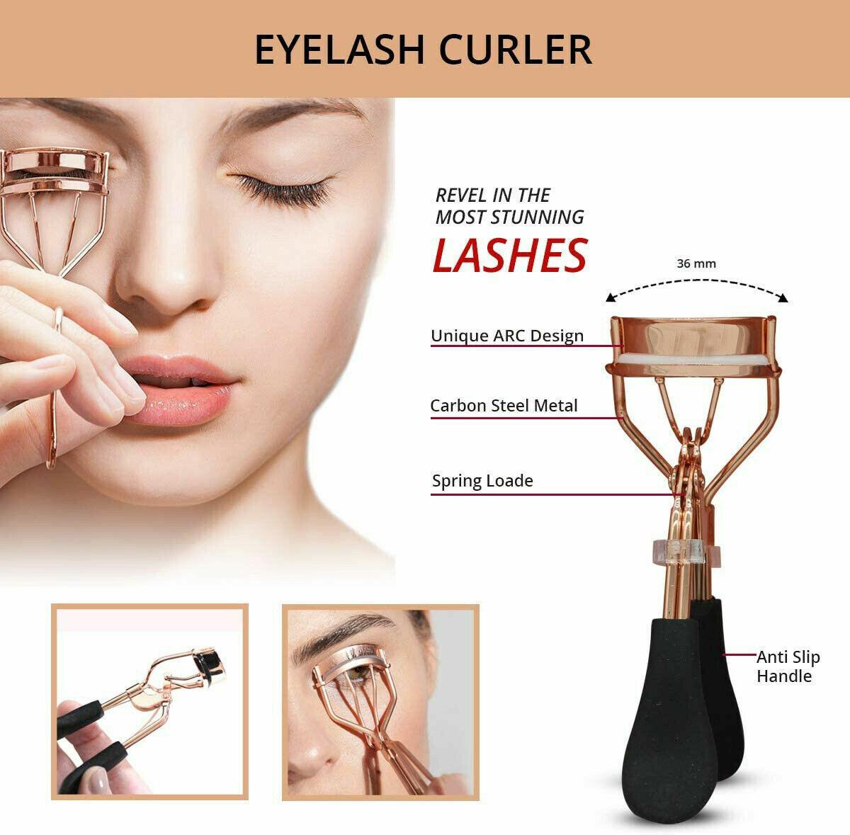 Clip on Eyelashes - Professional Eyelash Curler Curling Clip Beauty Tool High Quality Stylish