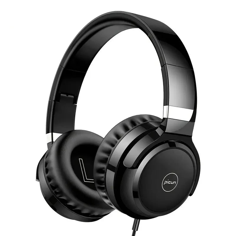Airwatch Foldable Wired Gaming Headset – Deep Bass, Noise Cancelling Over-Ear Headphones with Mic