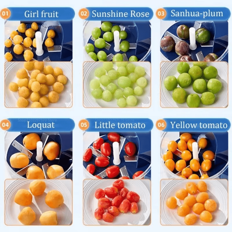 Automatic Electric Fruit and Grape Peeler Machine