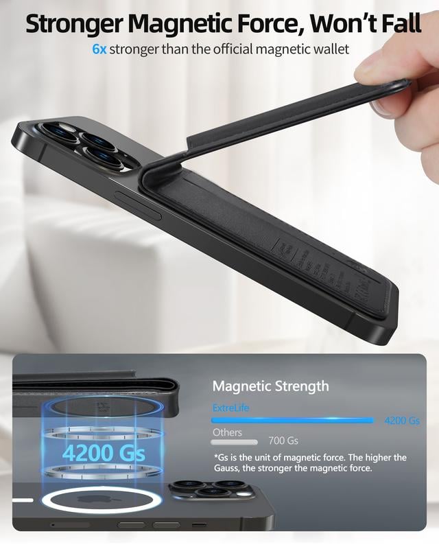 ✨️Magntic Wallet for IPhone🎁Best Gift for Your Father Husband Male Friend