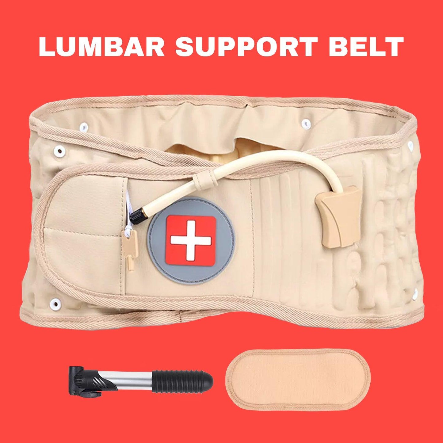 Lumbar Support Belt - Pain Relief Lower Back Spine Decompression Belt Back Brace