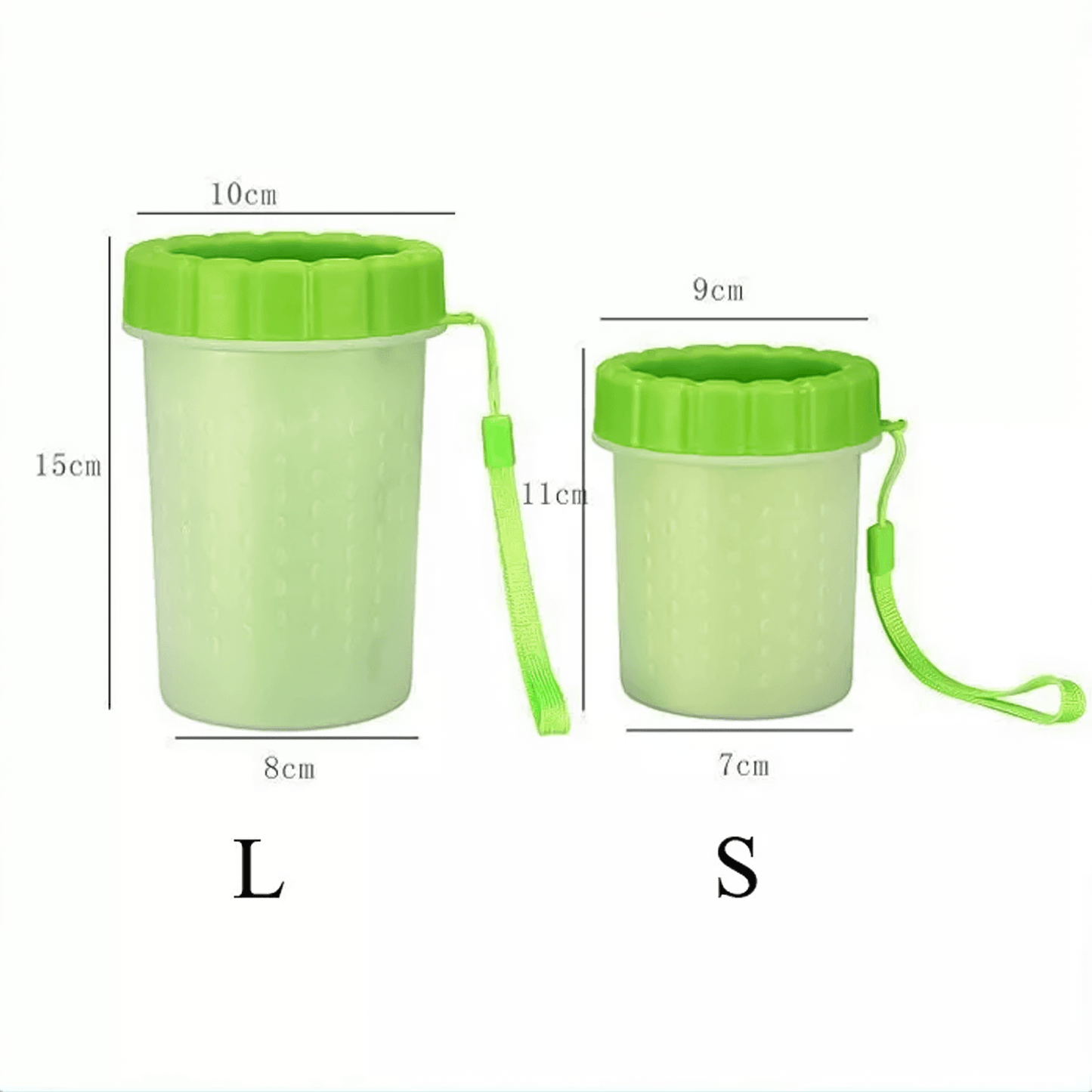 Dog Feet Cleaner - Portable Pet Foot Washer Cup Dog Cat Cleaner Paw Clean Brush Cup Quickly Wash