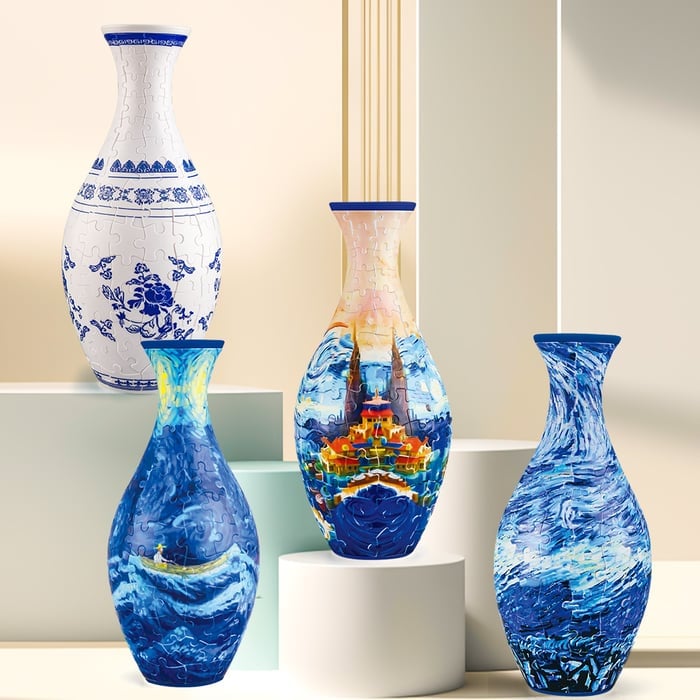 🎉New Year's 50% off 🎉 3D Art Puzzle Vase