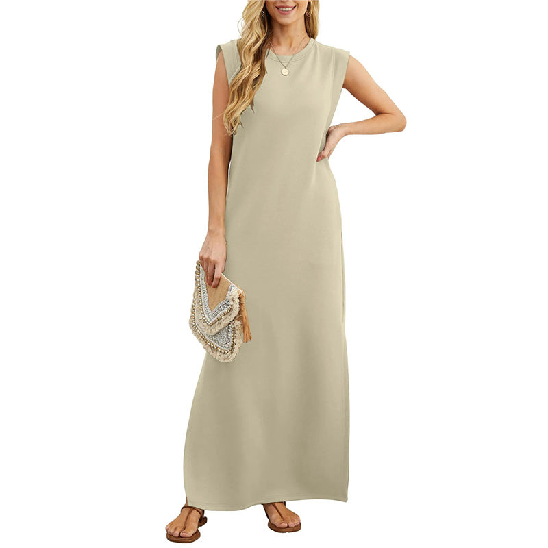 🎉Spring Hot Sale 50% OFF🌿Women Loose Split Wrinkle-Free Long Dress