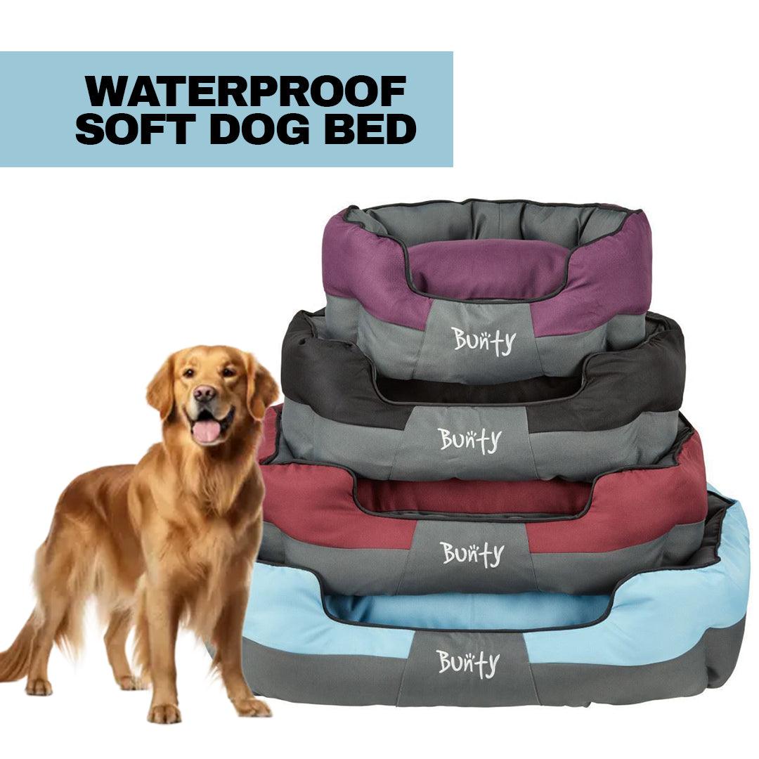 Coolest Dog Beds - Bunty Cat Dog Bed Small to Extra-Large Water Resistant Anti Anxiety Washable