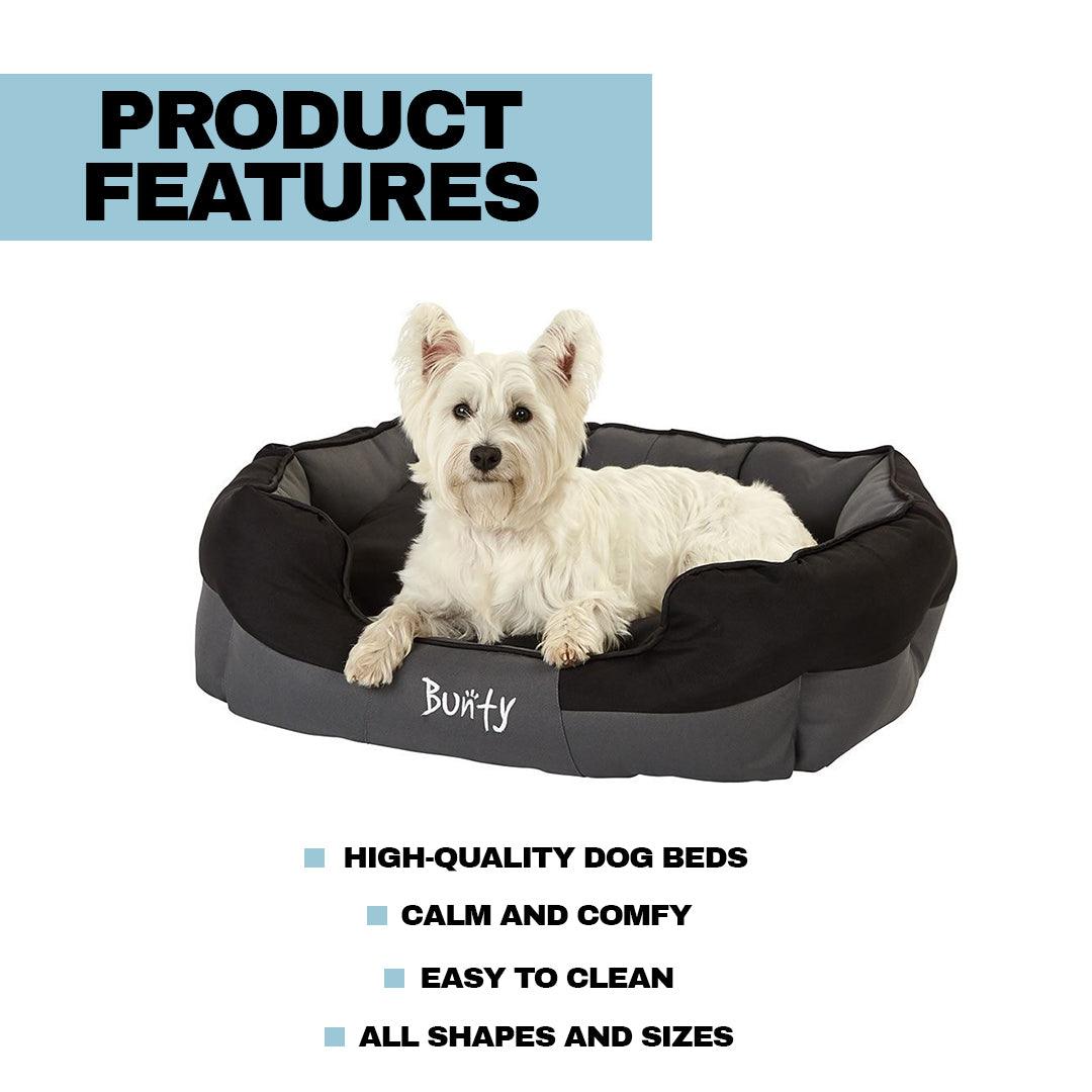 Coolest Dog Beds - Bunty Cat Dog Bed Small to Extra-Large Water Resistant Anti Anxiety Washable