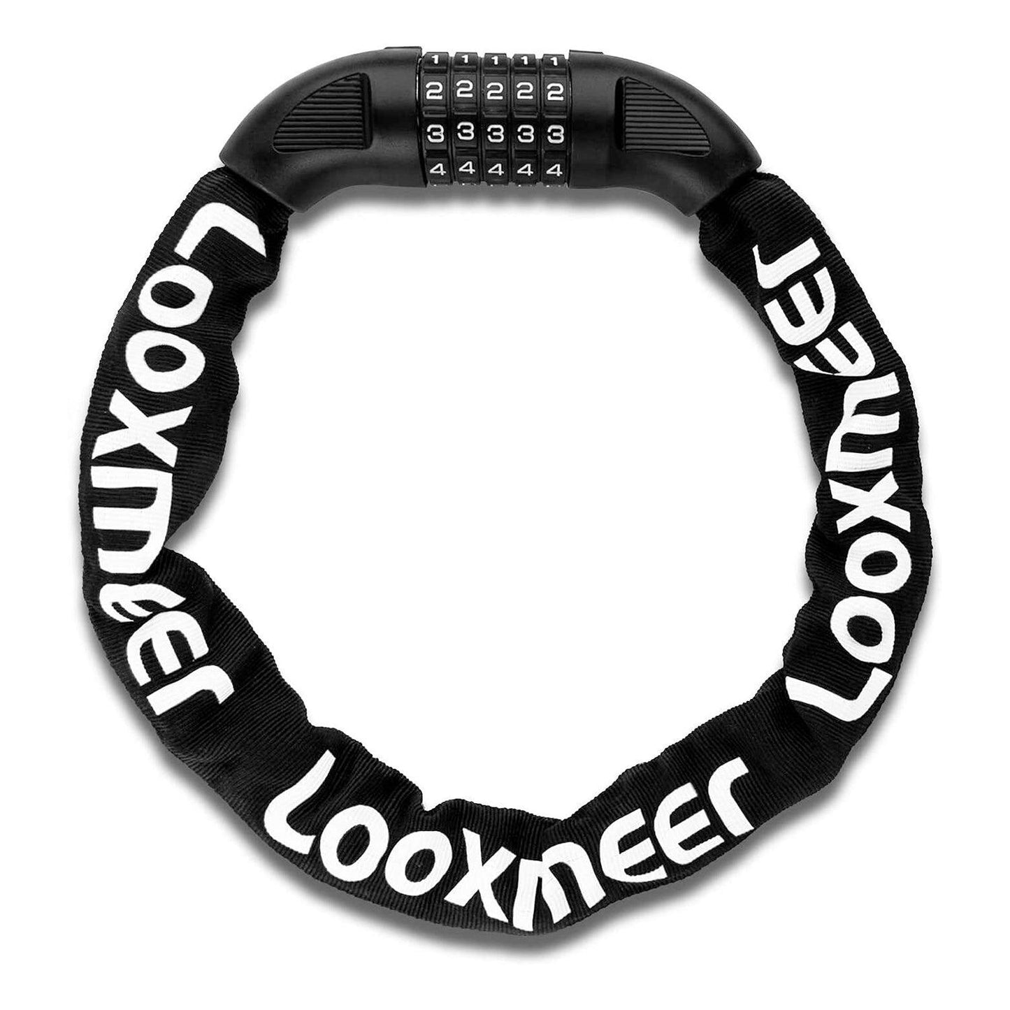 Best Bike Lock UK - Heavy Duty High Security 90cm 5-Digit Combination Chain Lock