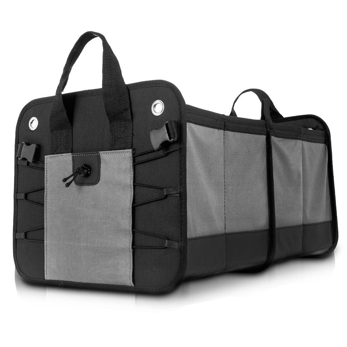 Car Boot Organiser - Heavy Duty Collapsible Foldable Tidy Pocket Storage