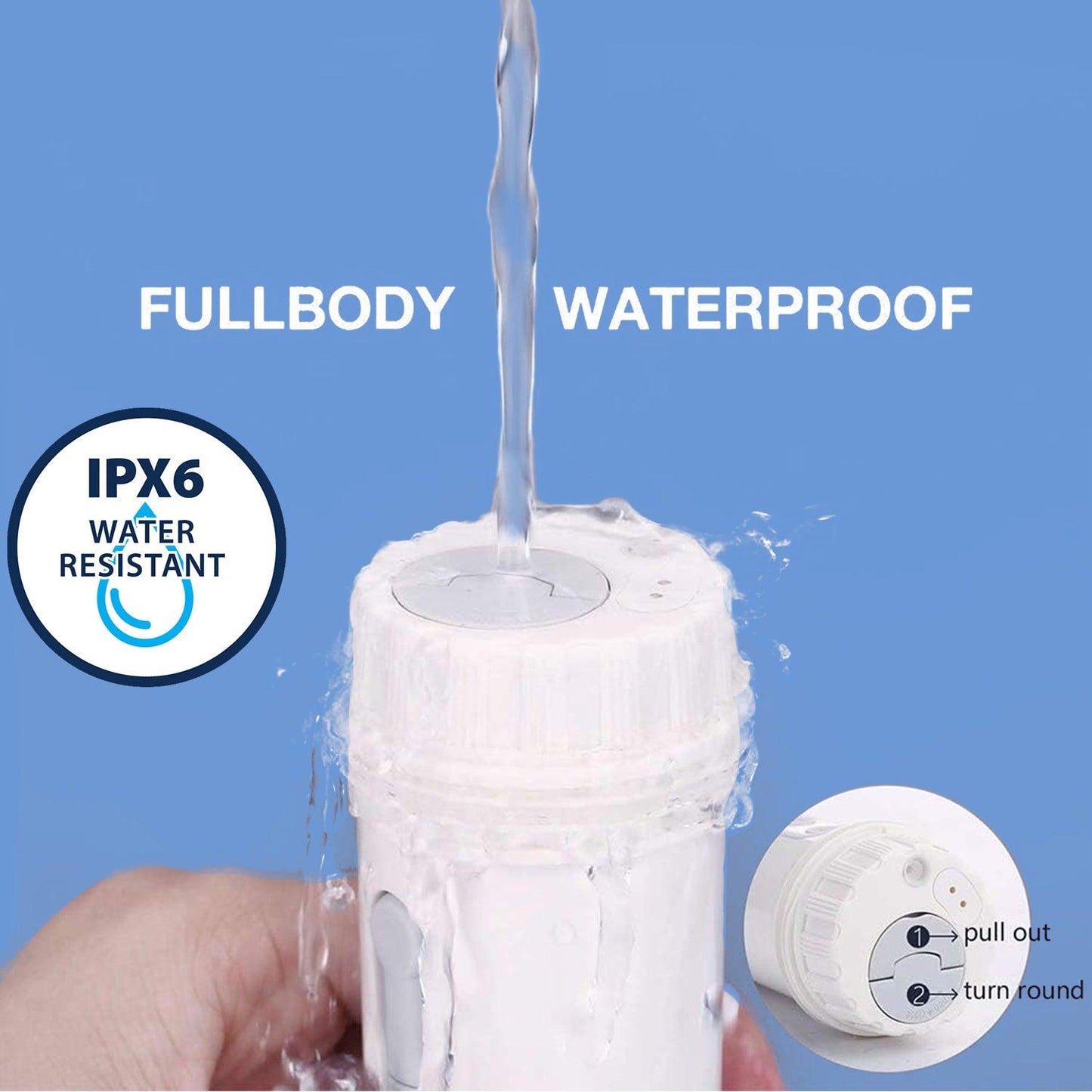 Electric Portable Bidet - Automatic Bidet Sprayer Travel Shower Spray Travel Cleaning