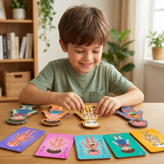 Wooden Human Body Puzzle for Kids – Learn Anatomy Through Play