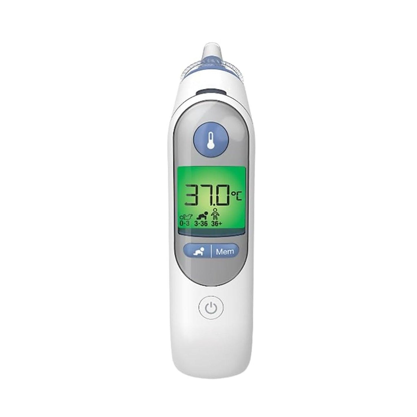 Digital Ear Thermometer - 7+ connect Ear thermometer | App Compatible Technology |  Colour-coded Digital Display | Baby And Infant Friendly