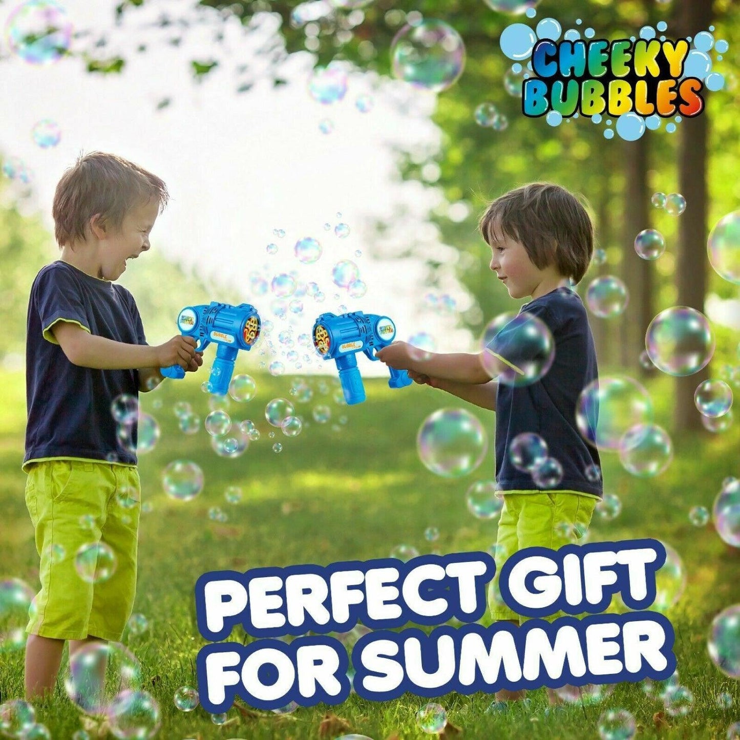 Bubble Gun for Kids - Automatic Bubble Machine Gun Indoor & Outdoor Toys For Children