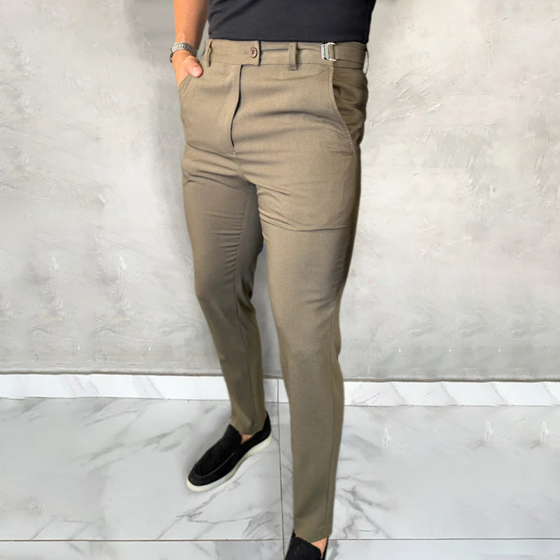 ⏰ LAST DAY 50% OFF! Men's Stretch Slim Fit Pants – Skinny But Comfy