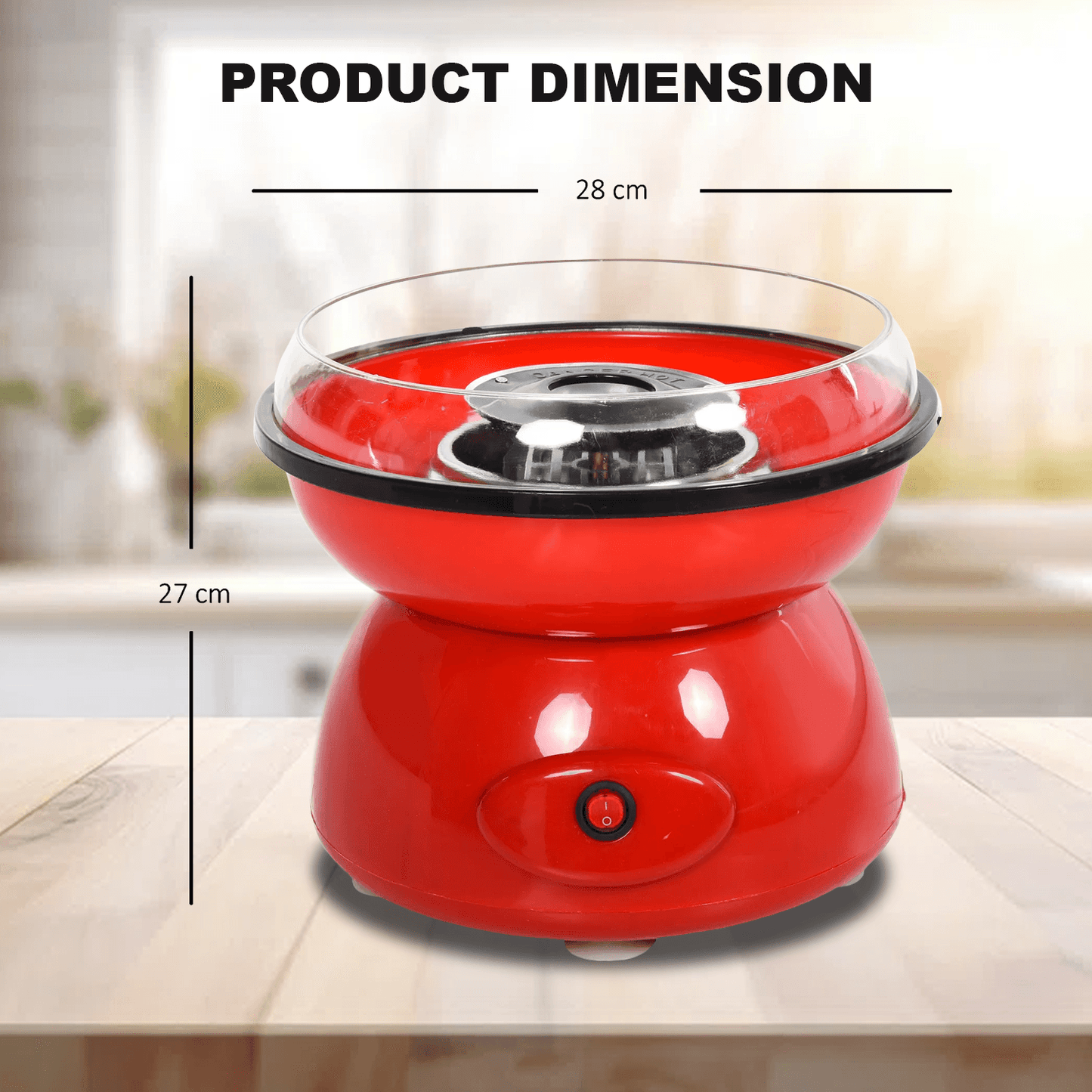 Cotton Candy Floss Machine - 450w Electric Candyfloss Machine Non-stick Cotton Sugar Candy Floss Maker DIY