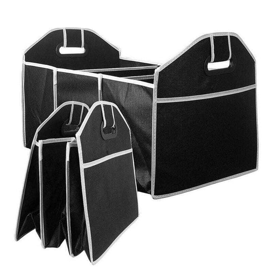 Car Boot Organiser - Heavy Duty Collapsible Foldable Tidy Pocket Storage