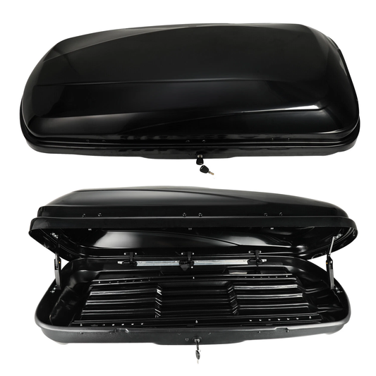Car Roof Box – 320 Litre Lockable Hard Shell Roof Luggage Storage Carrier