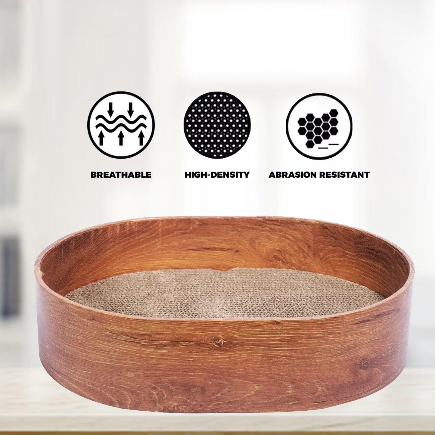 Cat Scratching Cardboard - 3 Replacacle board Corrugated Cardboard Scratch Pad