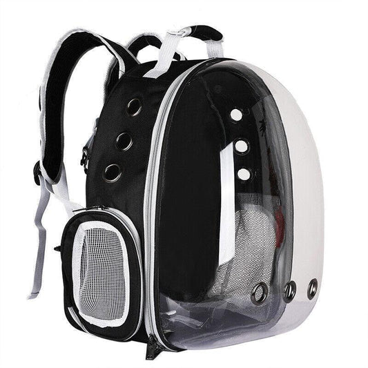 Cat Travel Backpack - Astronaut Window Dog Cat Pet Travel Bag Carrier Breathable Transparent Backpack