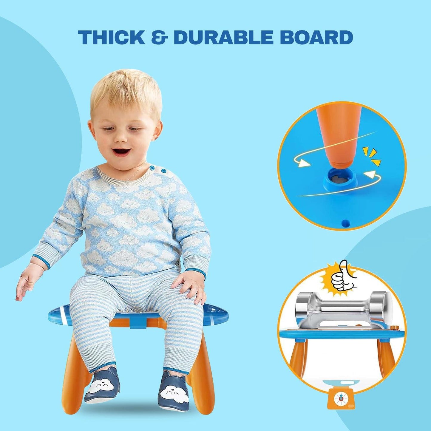 Magnetic Sketch Board - Magnetic Drawing Board Doodle Board Pad Learning Educational Toys for 1 2 3 Year Old Baby Kids