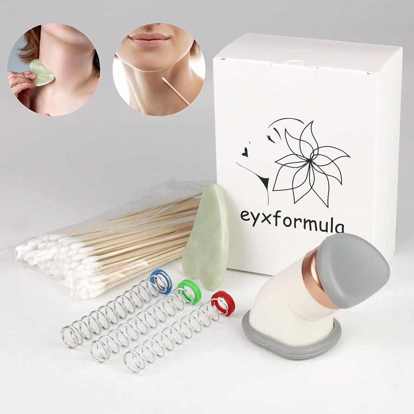 Neckline Slimmer - Jaw Massager Reduces Double Chin Fat Lifts Face Exerciser