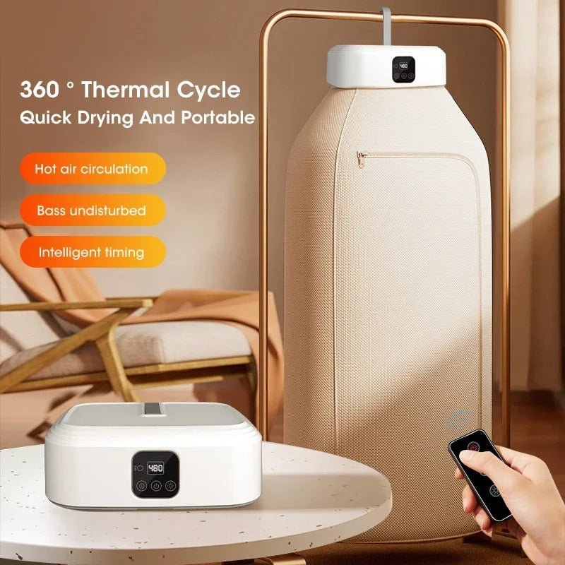 Compact Foldable Multifunctional Clothes Dryer