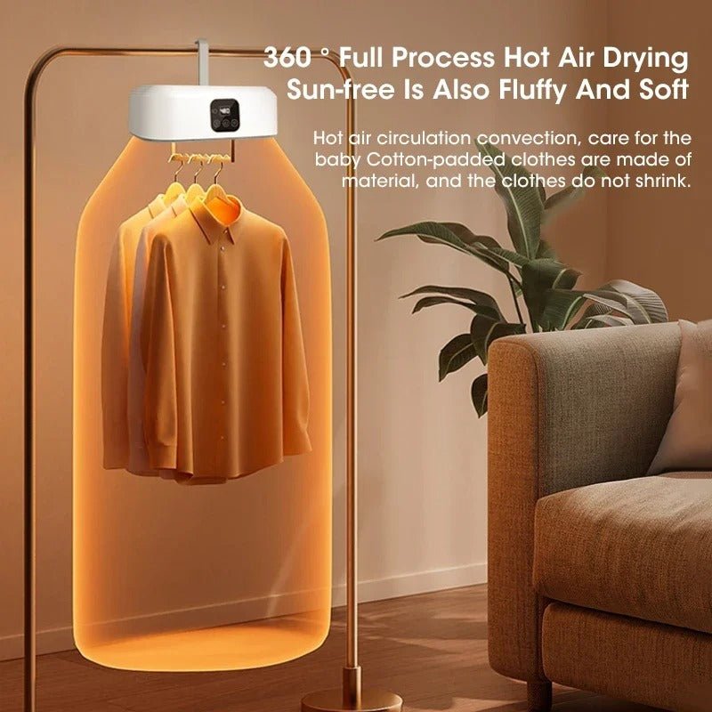 Compact Foldable Multifunctional Clothes Dryer