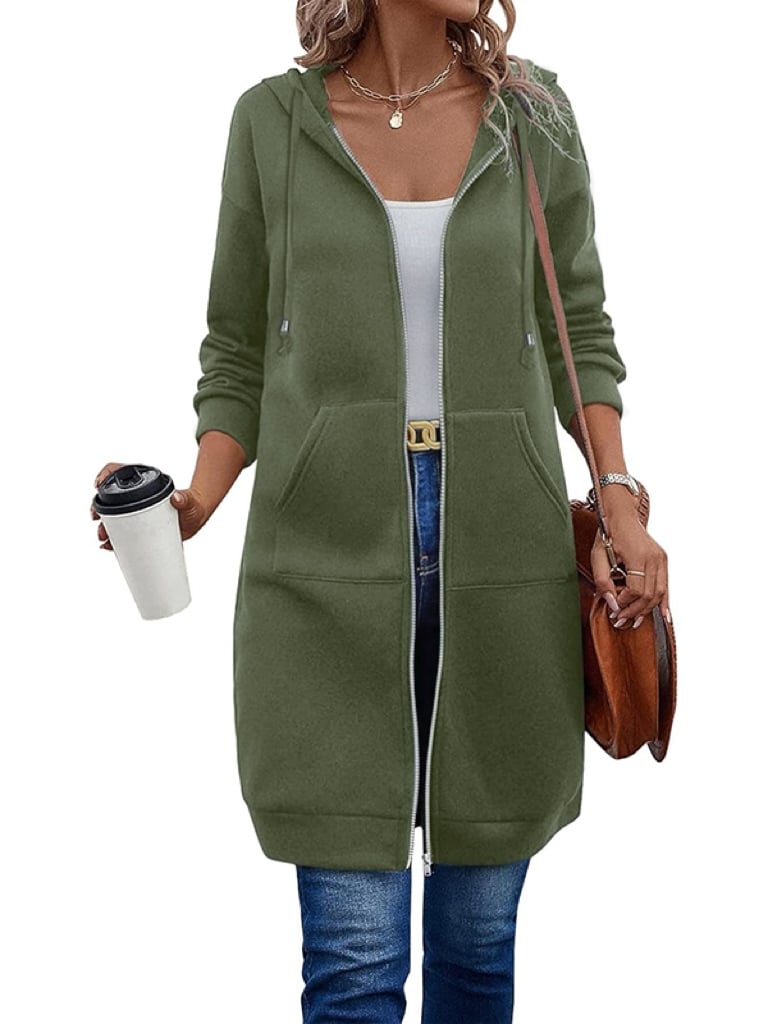 🔥Special offer this week 💥Women Casual Zip up Fleece Hoodies