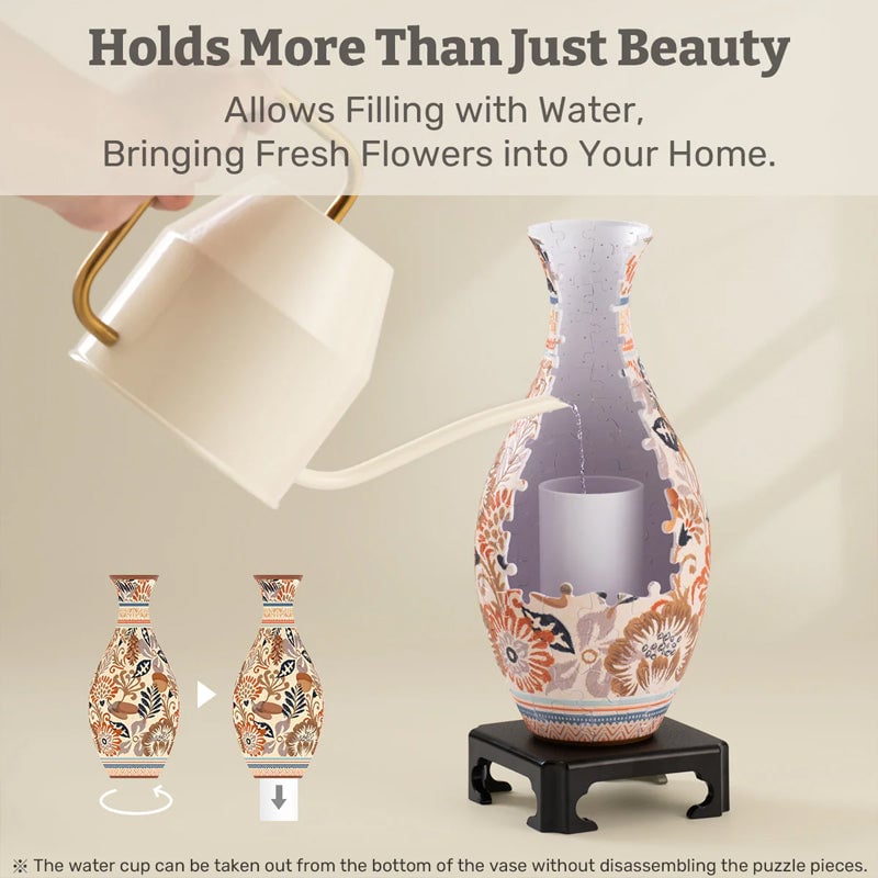🎉New Year's 50% off 🎉 3D Art Puzzle Vase