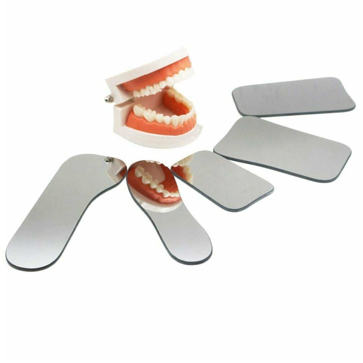 Dental Photography Mirrors - 5pcs Intra-Oral Mirror Dental Care Kits Oral Photographic Reflector Dental Orthodontic Intraoral Photographic