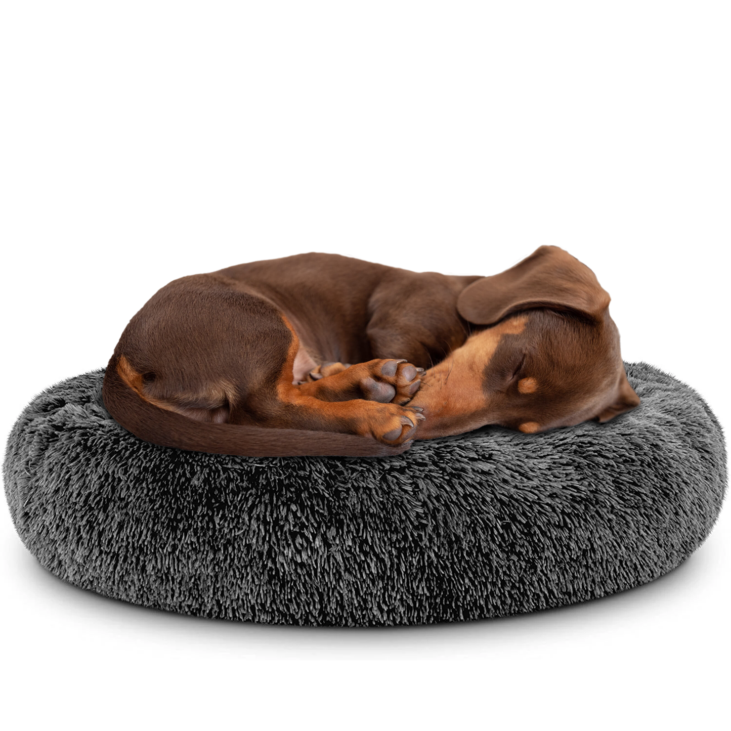 Donut Dog Bed – Anti-Anxiety Round Pet Bed for Cozy Sleep & Joint Support