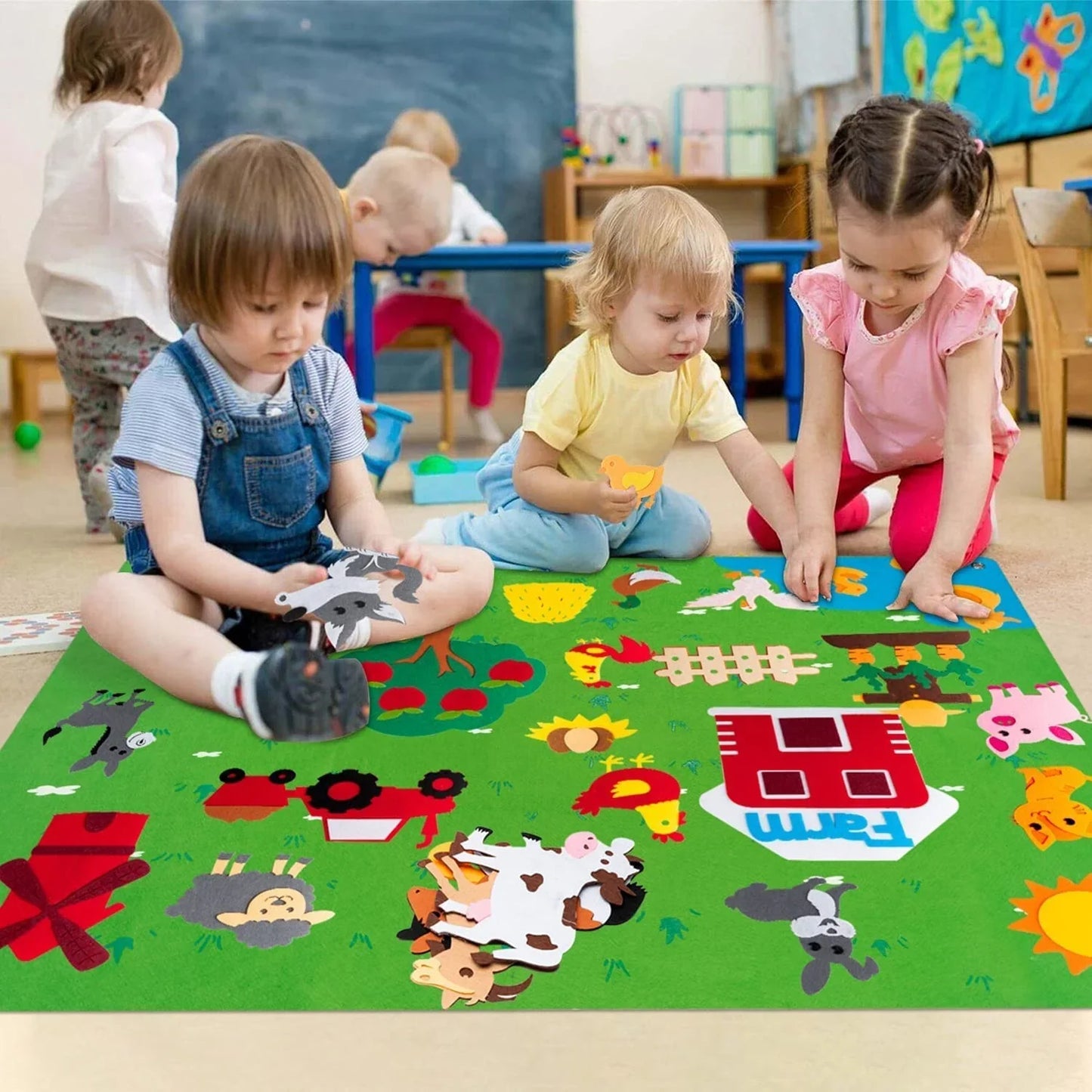 Interactive Felt Storyboard - Endless Learning Fun!