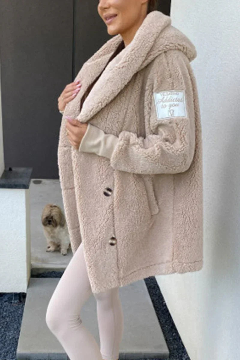 ❄️HOT SALE❄️ Women's Plush Hooded Jacket