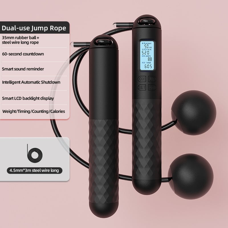 😍2025 Hot Sale 50% OFF💕Skipping Rope with Counter (Gravity Ball with/without Rope)