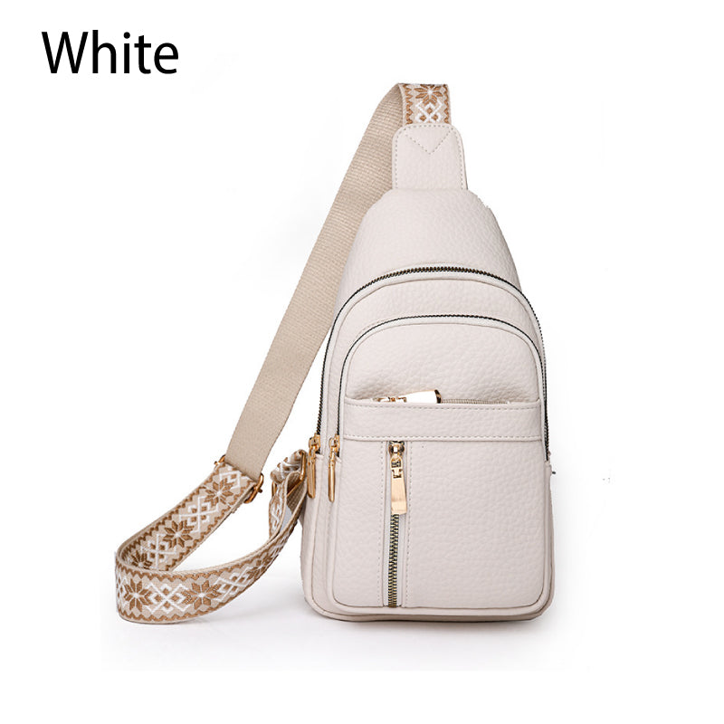 🔥2025 Hot Sale 50% OFF🔥Women's Vintage PU Leather Chest Bag