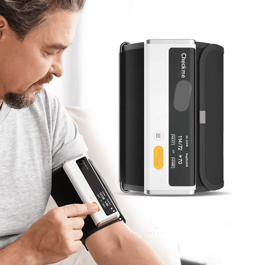 Blood Pressure Machine - Wireless Upper Arm Blood Pressure Monitor ECG Monitor 2 in 1 Machine Free APP
