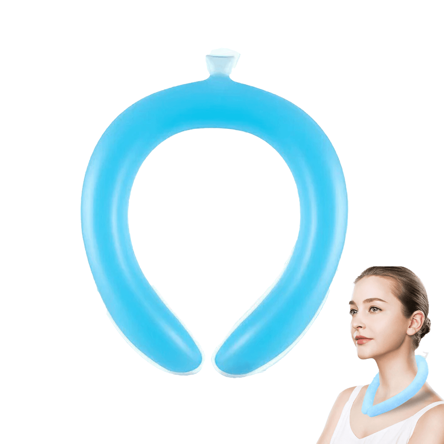 Cool Wraps for Neck - Reusable Neck Cooling Ring Wearable Cooling Neck Wraps For Outdoor Summer Heat
